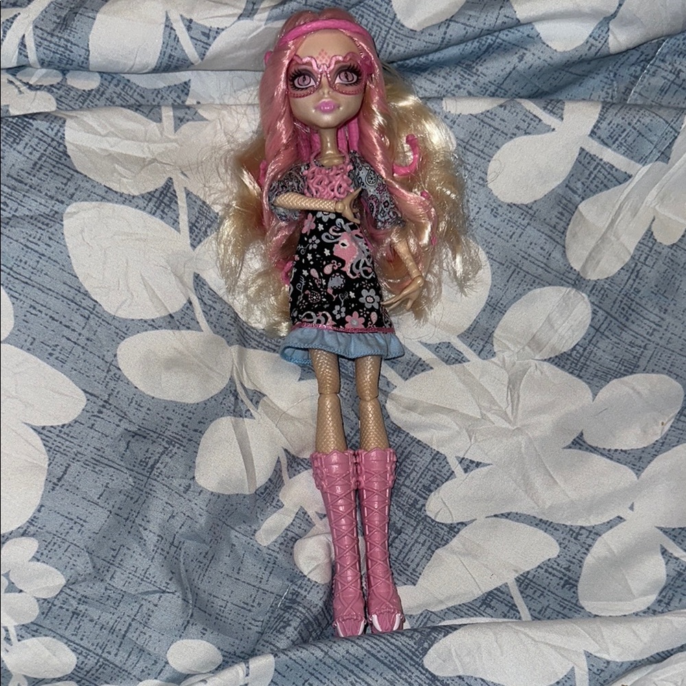 Monster High Doll with Pink Hair and Boots